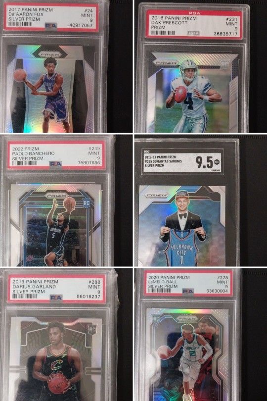 Panini Prizm Sports Cards