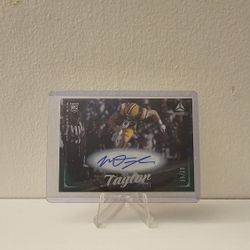 Mason Taylor 2025 Rookie Panini Luminance Autograph /25 