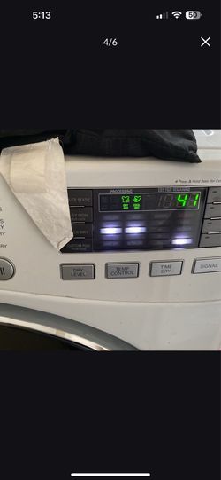 LG washer and dryer set