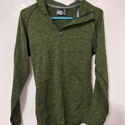 Alphalete Mens Zenith Form Fitting 1/4 Zip Athletic Pullover Sweatshirt Small