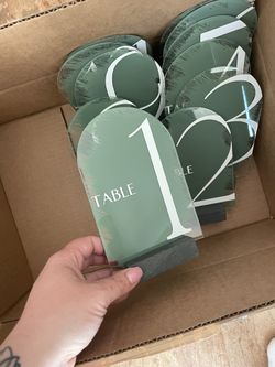 Table Numbers