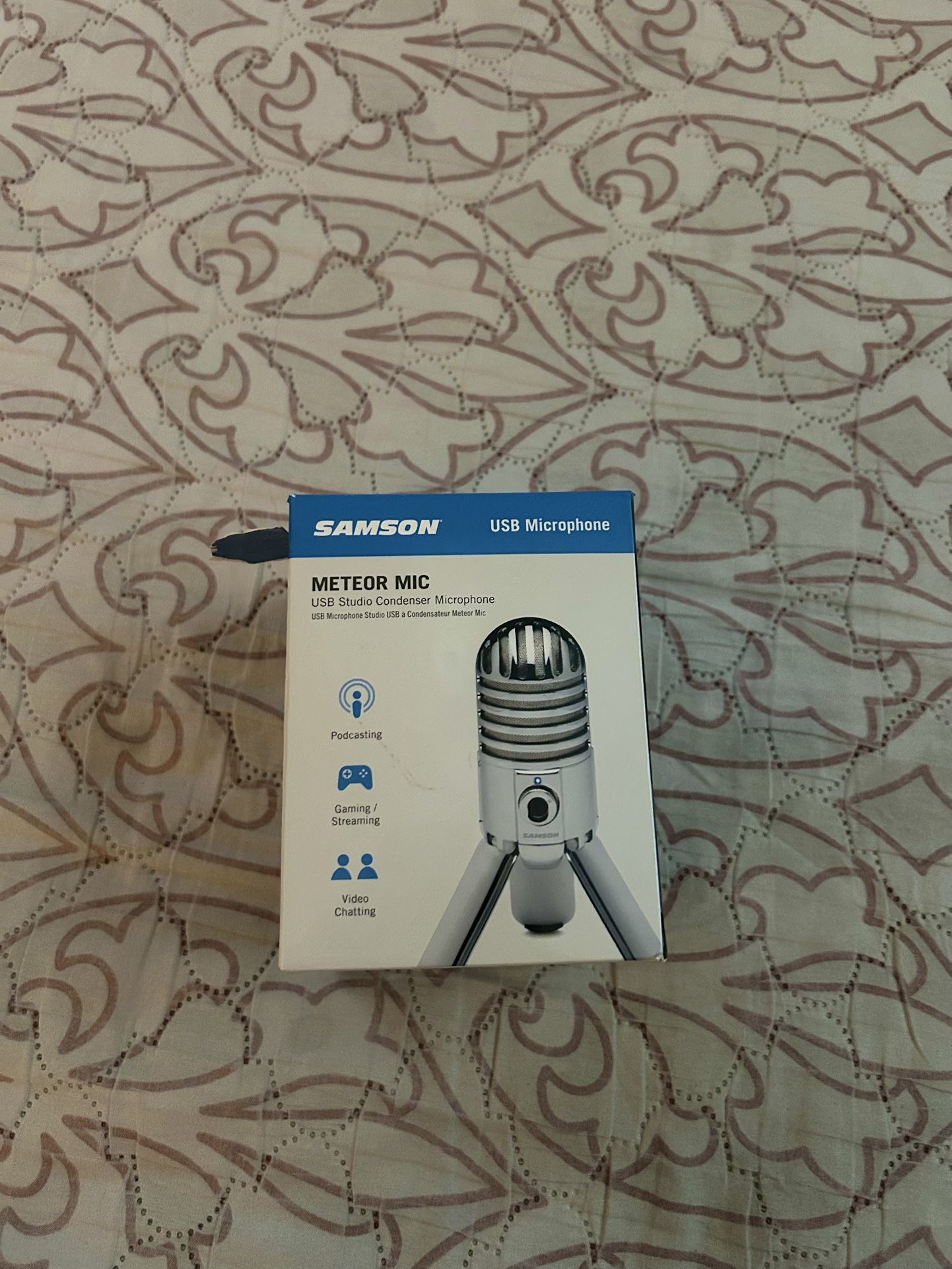 Samson USB Studio Condenser Mic – Plug & Play for PC/Mac