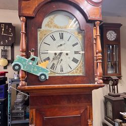 Antique grandfather clock