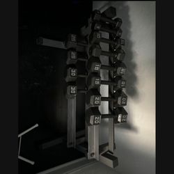 Weights, Rack And Medicine Ball 
