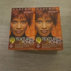 Clairol Texture And Tones 4R Red Hot Red