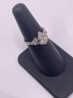 18kt white wedding 1.62 ct natural diamonds