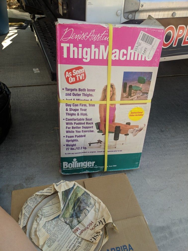 Vintage Denise Austin Thigh Master Machine Brand New
