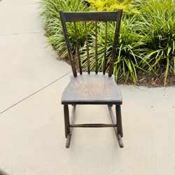Early 1800s Rocking Chair - Child