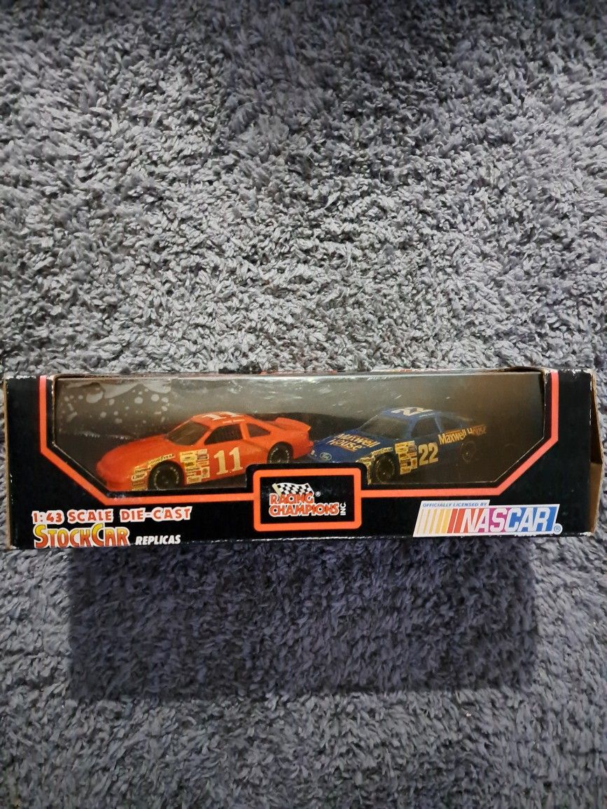 Racing Champions Numbers 11 And 22 Stock Car Replicas