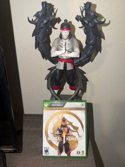 Mortal Kombat Figure with Game and Poster ‼️
