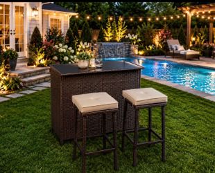 Brand new outdoor bar