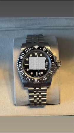 Luxury Watch Black & Grey