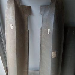 1963 To 67 Corvette C2 Fender Top Caps 