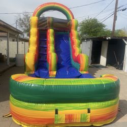 16Ft Tall Waterslides 