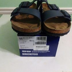 Sandals Birkenstock Size 44 Blue