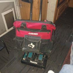 Husky Rolling Tool Bag 50