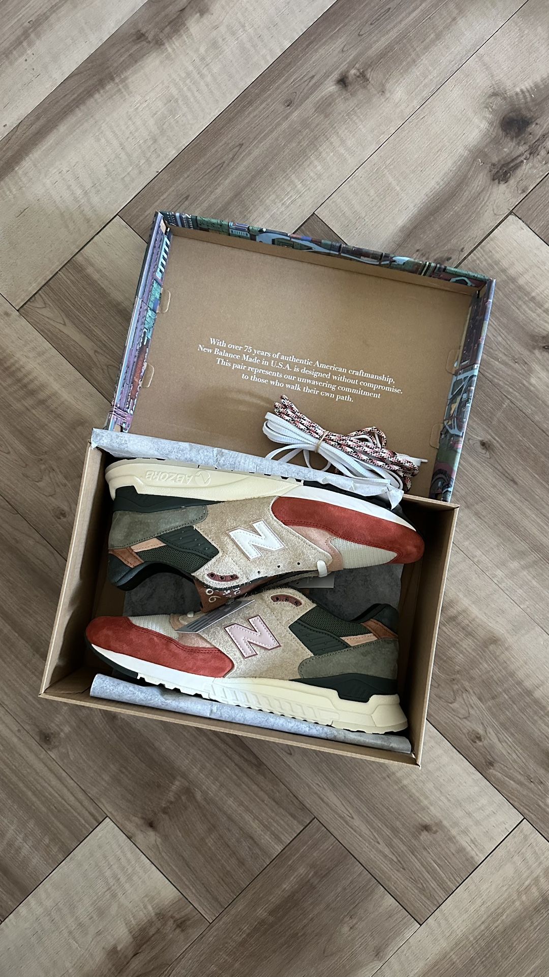 New Balance 998 Ronnie Fieg x Frank Lloyd Wright Chutney 11 Men