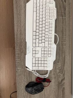 Wired keyboard and mouse