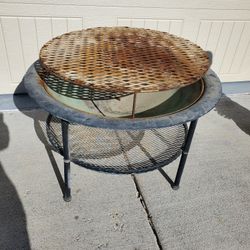 Fire Pit with Grill Rack