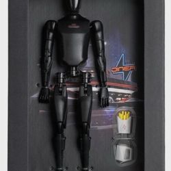 New Exclusive Tesla Diner Optimus Robot With Collectible Bag