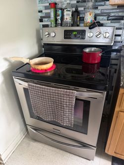 Fridge and stove