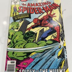 Amazing Spider-Man Annual #12 (1978) King-Size Annual – Spidey vs Hulk – FN/VF