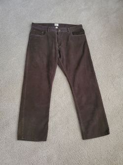 Men's Brown Corduroy Pants