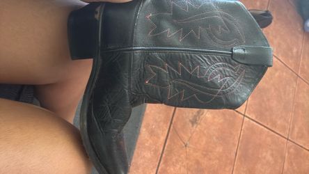 Black kids boots