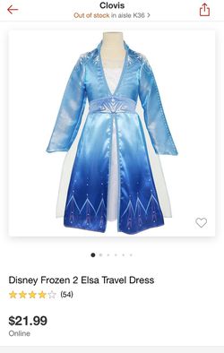 Elsa dress with wig $30