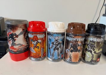 LEGO Bionicle Canister Lot