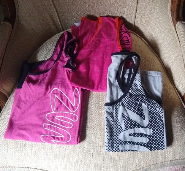 Lot of 3 Zumbawear Shirts