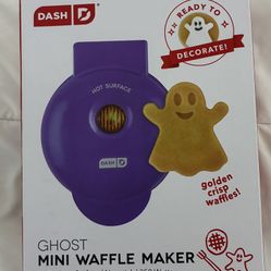 Dash Ghost Mini Waffle Maker