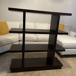 Wood Shelving Unit