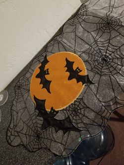 Halloween table runner