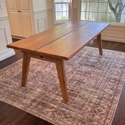 Article Oak Dining Table