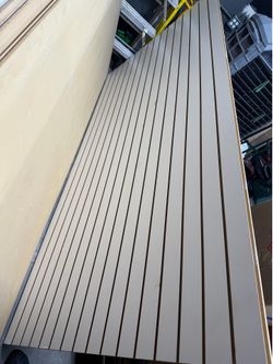 Slatwall panel