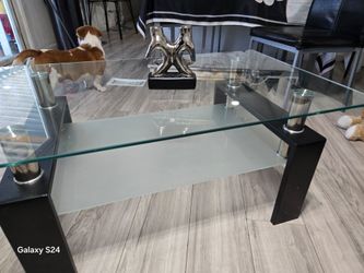 Coffe table with decor