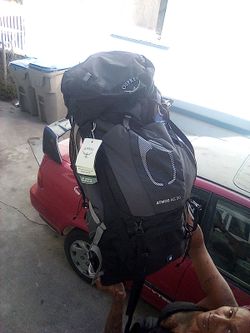 Osprey back pack