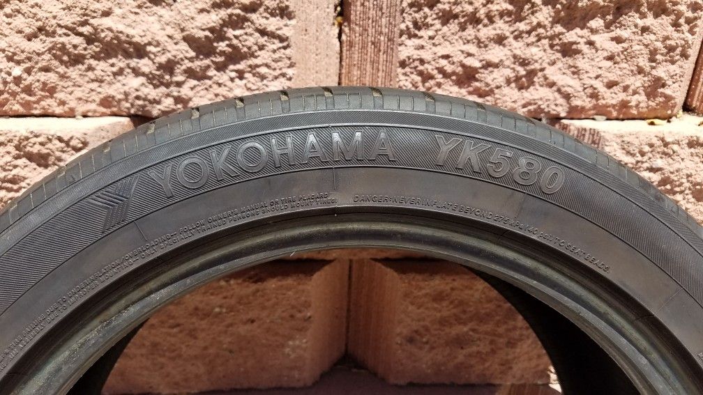 Yokohama 225/50/18 tire