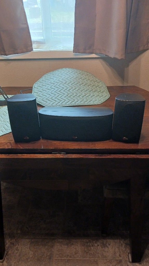 Polk Audio Speakers/ Set Of Three