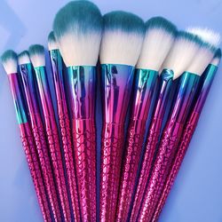 10pcs makeup brush set