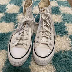 Converses Platform High Tops 