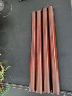 16 inch wood tapered furniture legs