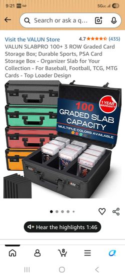 Brand new TCG Sportd Slab Case with Lock