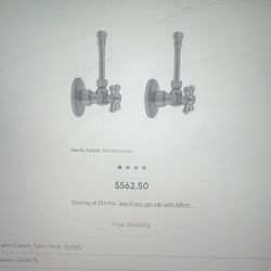 New Faucet Supply Kit