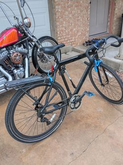 OZONE 500  Blk & Blue Bicycle 🚲