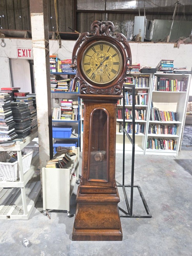 19th Century GRANDFATHER CLOCK