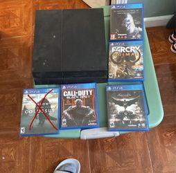 PS4 With Games