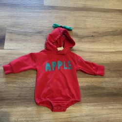 Apple Baby Halloween Costume 
