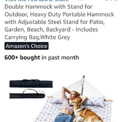 Double Hammock With Stand 
